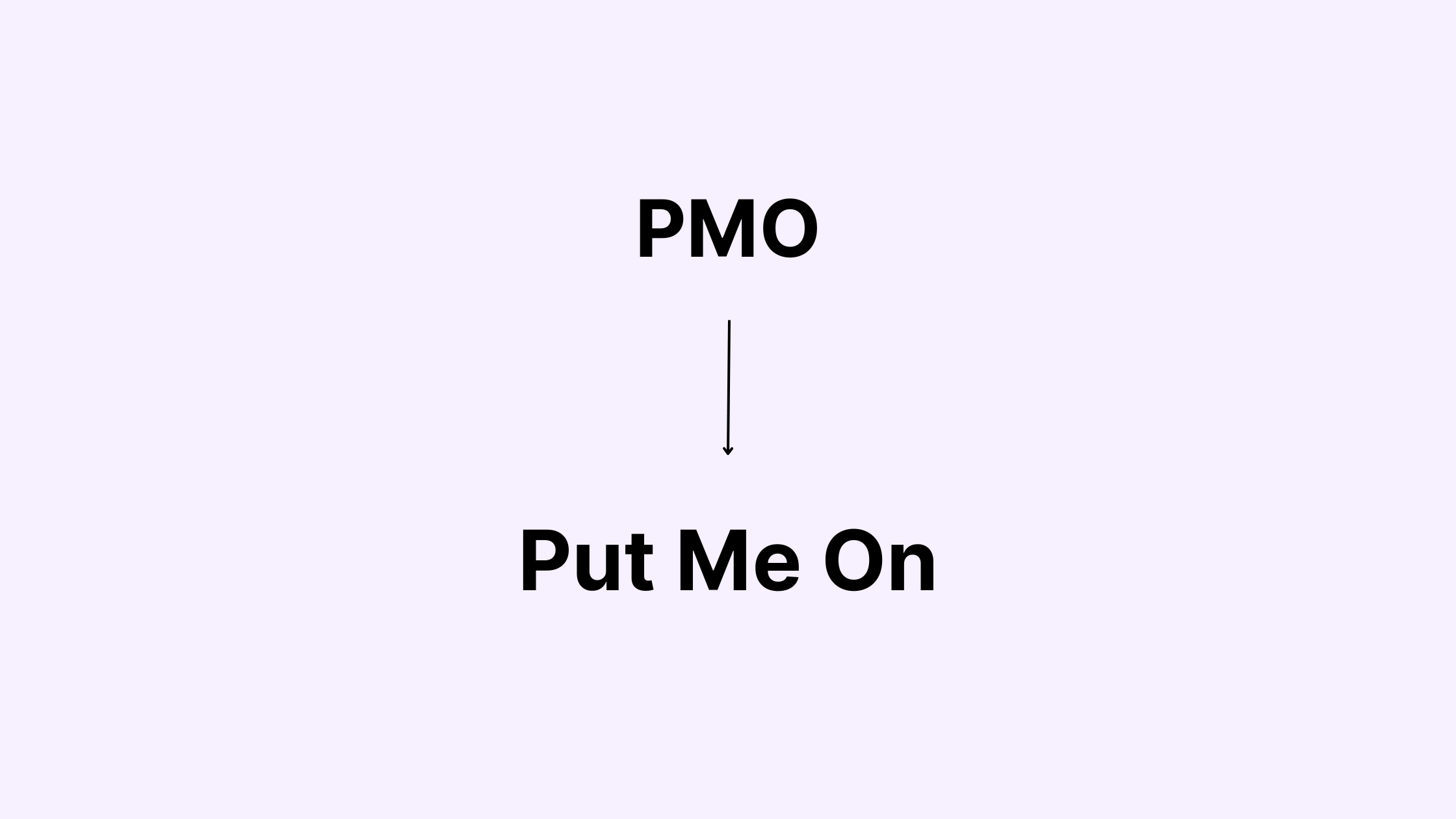 What does PMO mean on Instagram